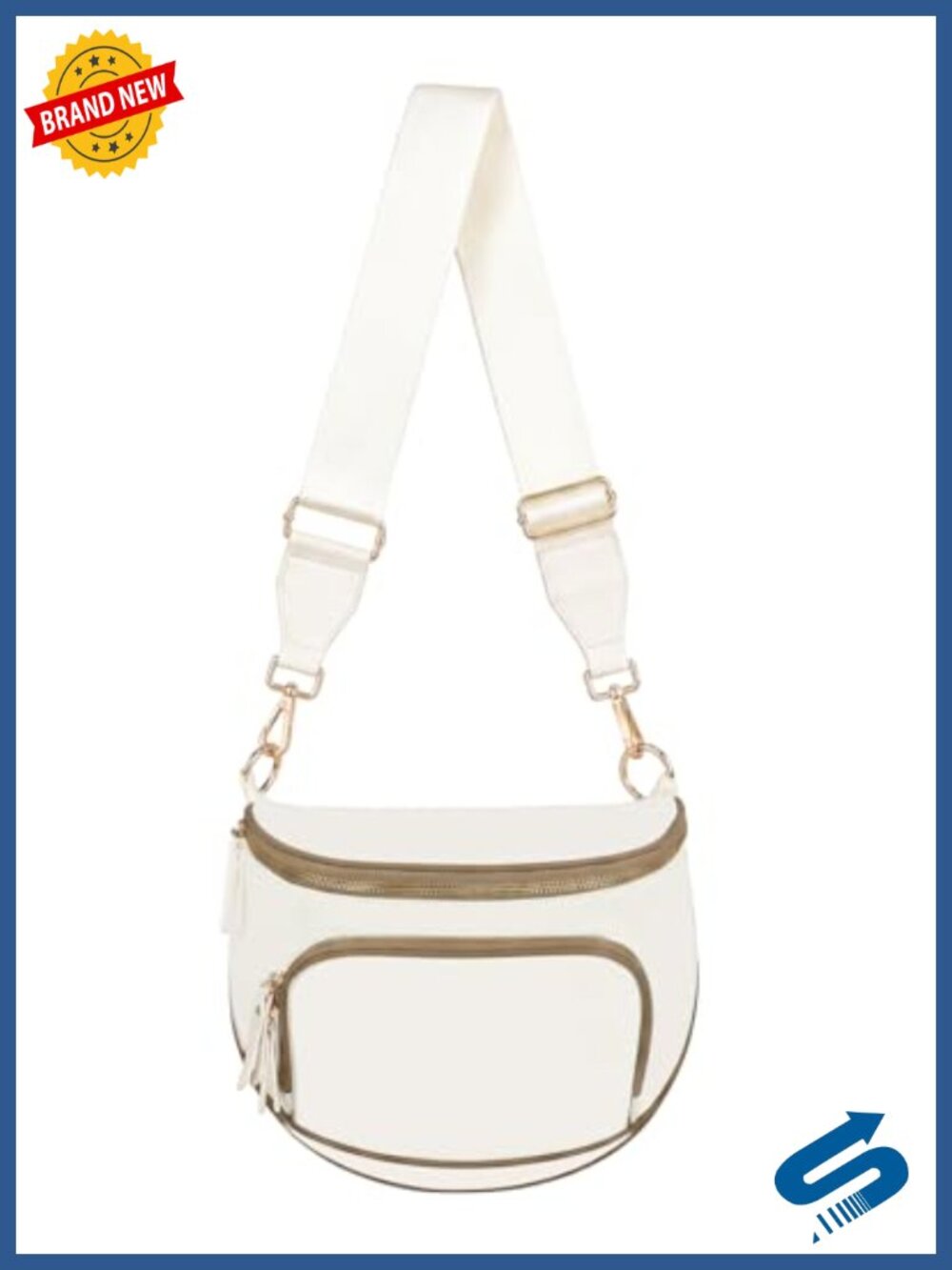 Expandable Waterproof Crossbody Sling with Card Slots